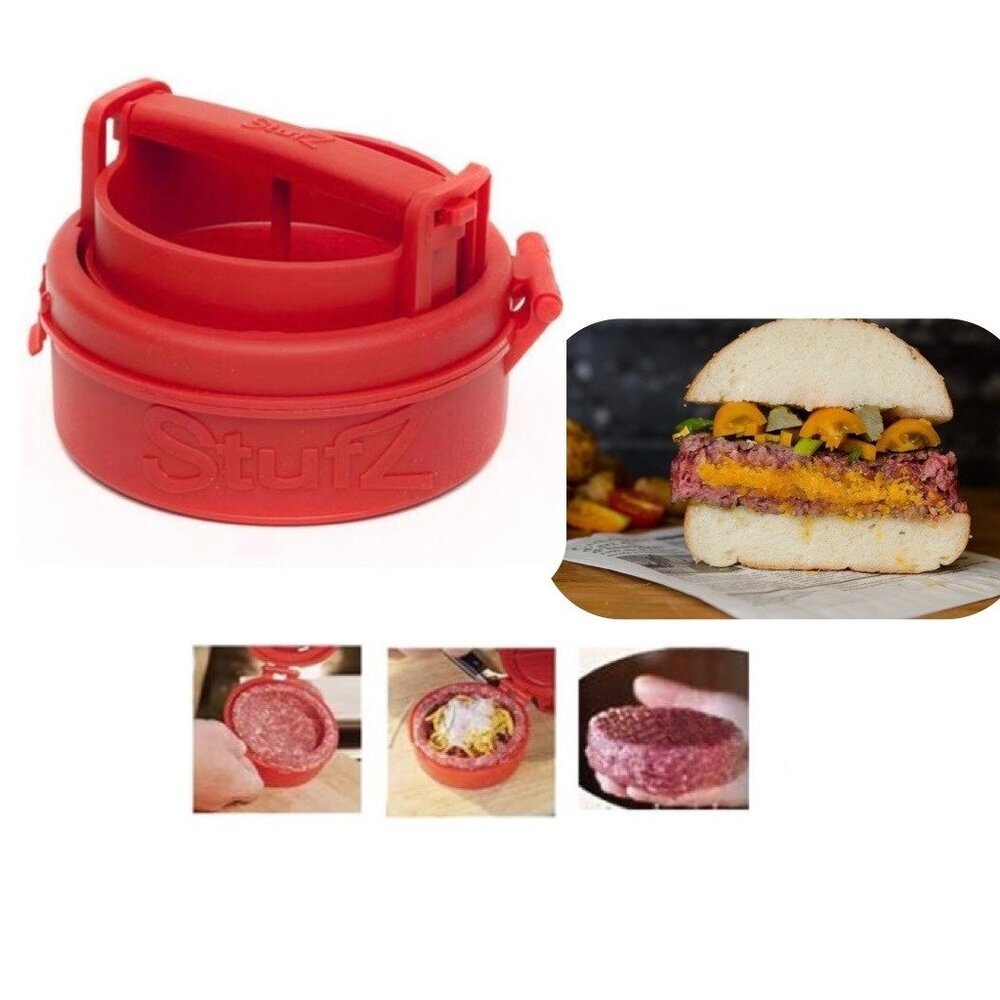 Stufz stuffed Hamburger Press Container